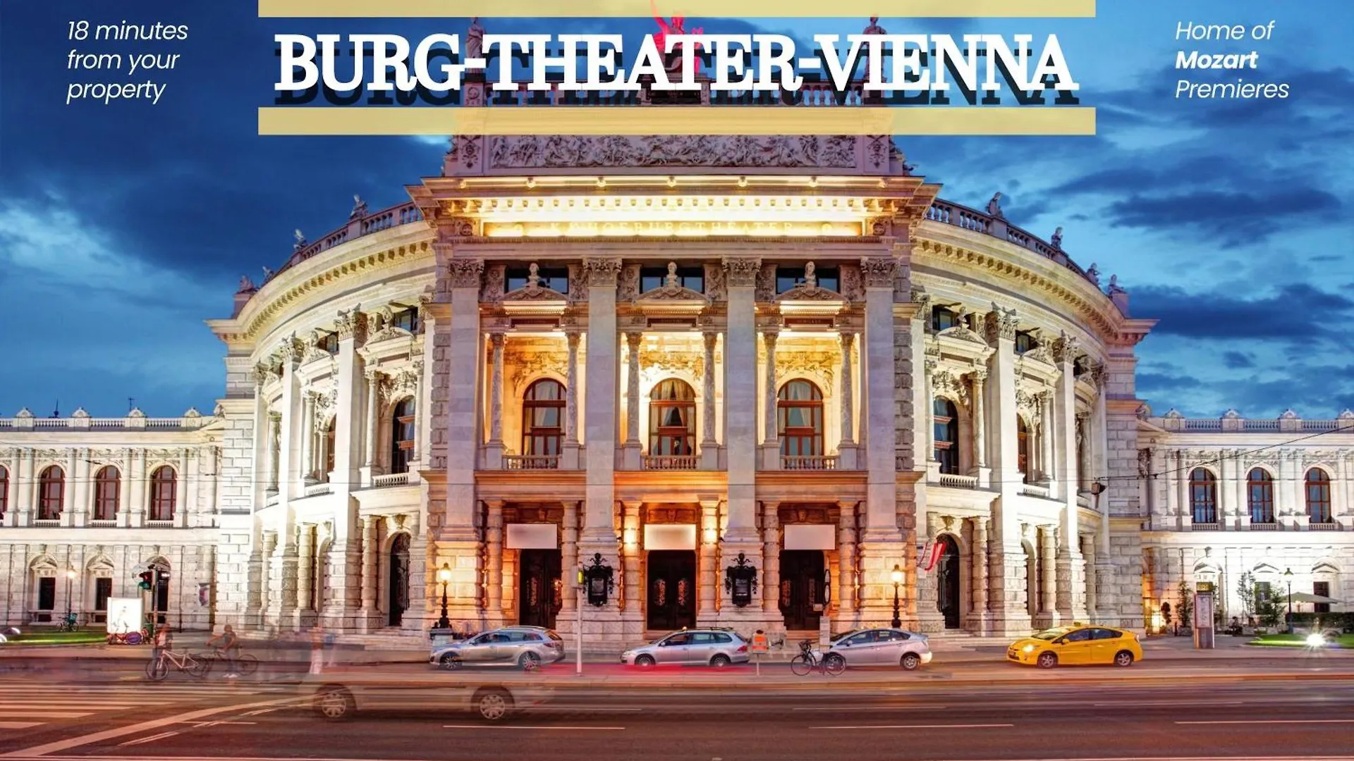Superb Fully Equipped Apartment, 9 Min To City Center Via Metro Viena Apartamento